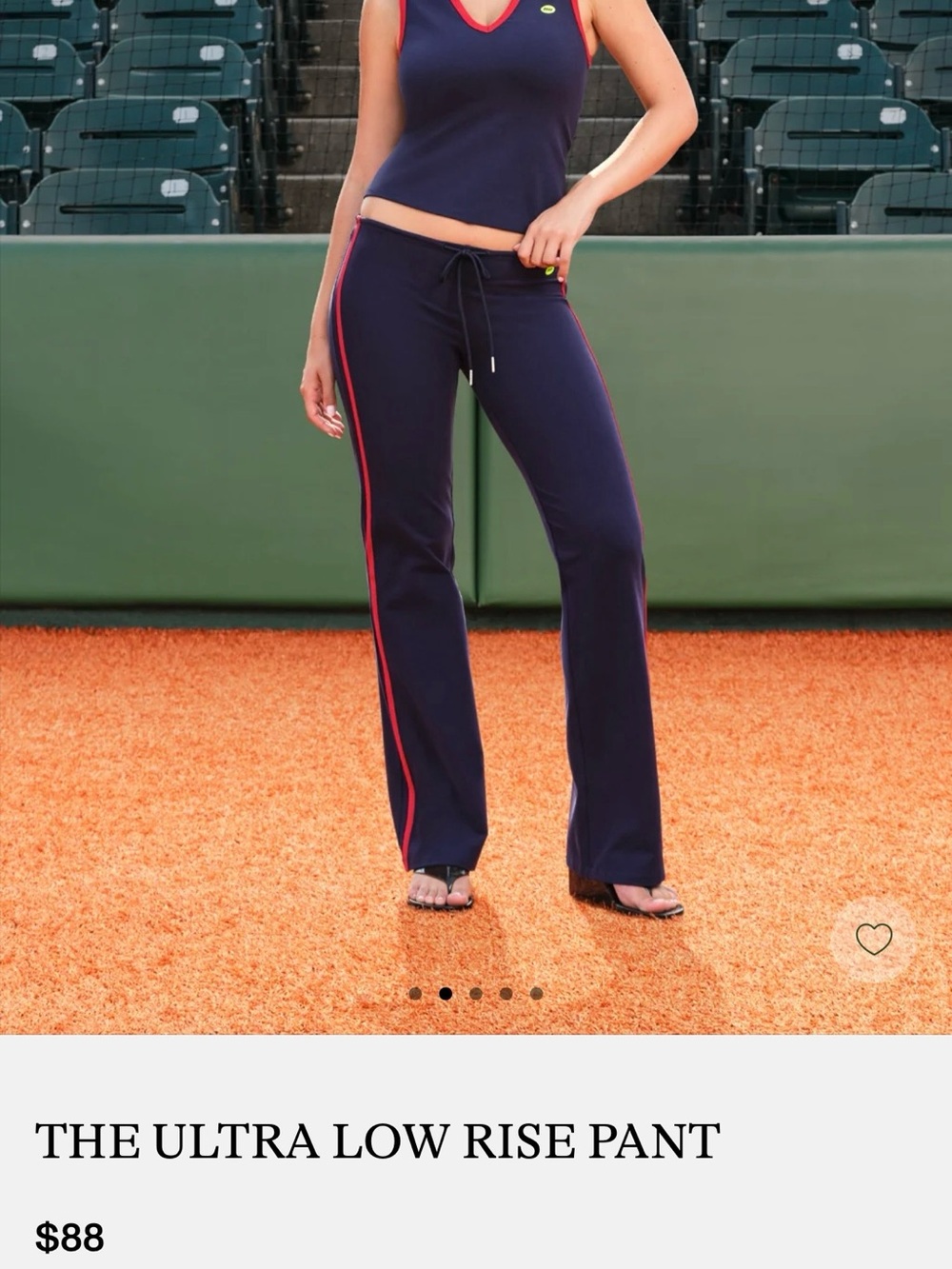 Dairy Boy Sport The Ultra Low-Rise Pant in Navy